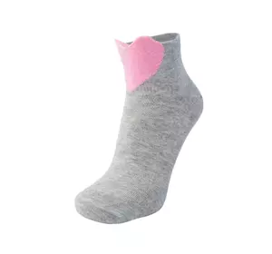 Шкарпетки DUNA підліткові демісезонні для дівчаток, з бавовни 9003  35-38  Світло-сірий  (090031620017204101)