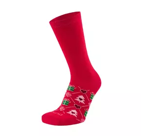 Шкарпетки DUNA жіночі бавовняні 3337  35-37  Червоний  (033371630005229501)