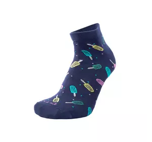 Шкарпетки DUNA жіночі демісезонні бавовняні, 3079  38-40  Темно-синій  (030791630009218101)