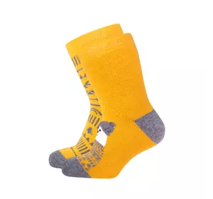 Набір шкарпеток DUNA дитячі зимові бавовняні з 2-х пар 1505  35-38  Жовтий  (015051620016111101)